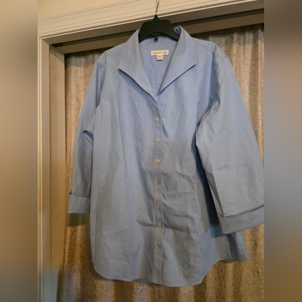Light Blue Button-Up Shirt
